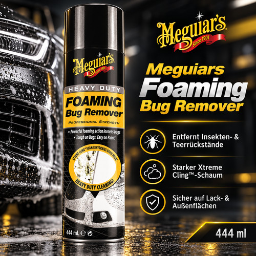 Meguiars foaming bug remover - foaming,